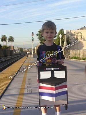 Coolest Homemade Amtrak Train Costume