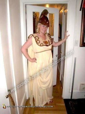 Coolest Homemade Athena Greek Goddess Costume