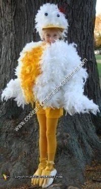 Coolest Homemade Chicken Halloween Costume