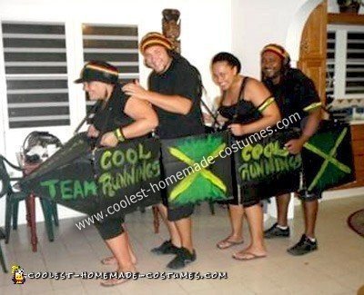 Coolest Homemade Cool Runnings Group Costume