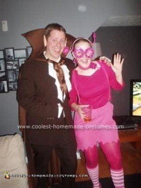 Coolest Homemade Count Chocula and Frankenberry Couple Costumes