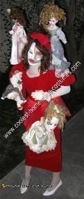 scary porcelain doll costume