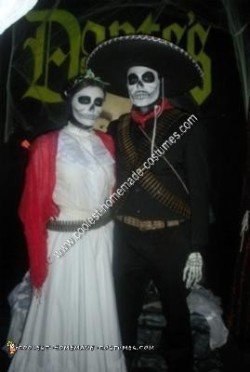 Coolest Homemade Day of the Dead Costume