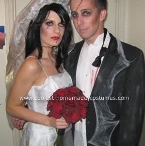 Day of the Dead Bride and Groom Couple Costume