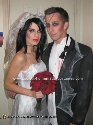 Coolest Homemade Dead Bride and Groom Costume