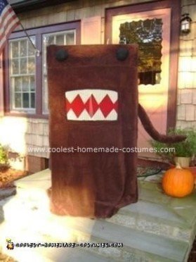 Coolest Homemade Domo Halloween Costume