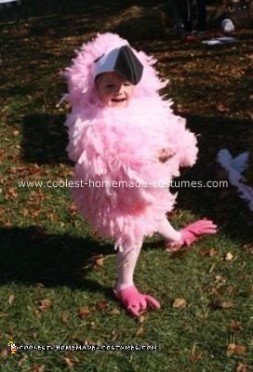 easy diy flamingo costume