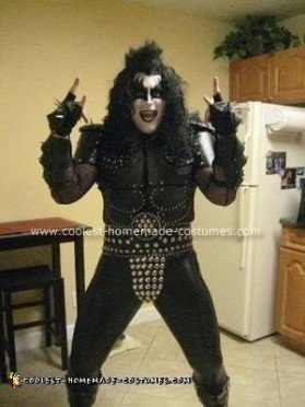 Cool Homemade Gene Simmons Costume