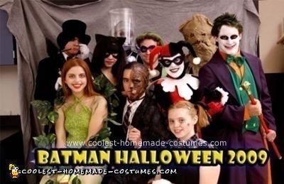 Coolest Homemade Group Batman Villains Costumes