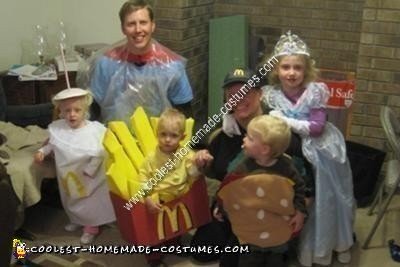 Coolest Homemade Happy Meal Triplets Halloween Costume Ideas