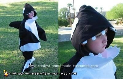 Coolest Homemade Killer Whale Costume