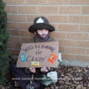 Easy, Last-Minute Toddler Costume Idea: Hobo