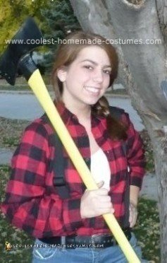 Coolest Homemade Lumberjack Costume