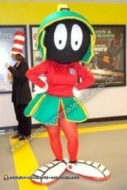 Coolest Homemade Marvin the Martian Costume