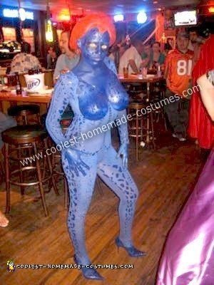 300px x 400px - Coolest Homemade Mystique from X-Men Costume