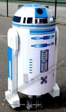 Coolest Homemade R2D2 Costume