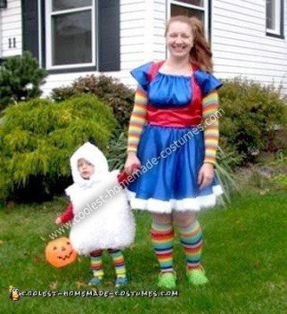 Coolest Homemade Rainbow Brite and Twink Costumes