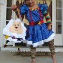 Homemade Rainbow Brite Costume