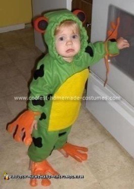 Coolest Homemade Red Eyed Tree Frog Costume