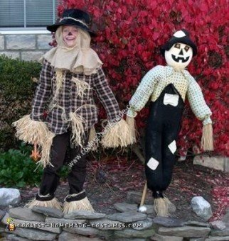 Coolest Homemade Scarecrow from Wizard of Oz Costume
