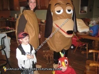 Cool Homemade Slinky Dog Halloween Costume