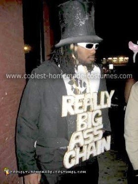 Coolest Homemade T Pain Costume