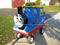 Original Homemade Thomas the Tank Engine Halloween Costume