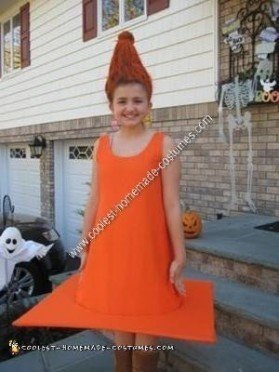 diy traffic cone costume