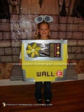 Cute Homemade Wall-E Halloween Costume