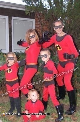 Coolest Incredibles Family Costume