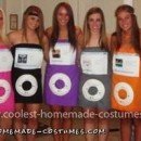 Homemade iPod Group Costume