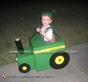 Coolest John Deere Green Tractor Costume