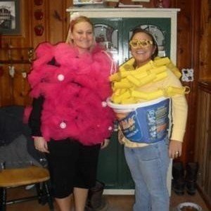 Coolest Homemade Loofa Costume