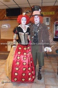 Coolest Mad Hatter and Queen of Hearts Costumes