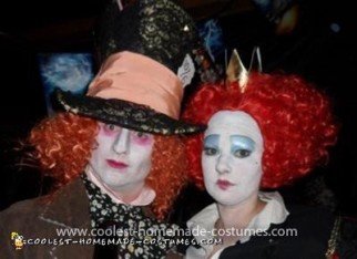 Coolest Mad Hatter and Queen of Hearts Costumes
