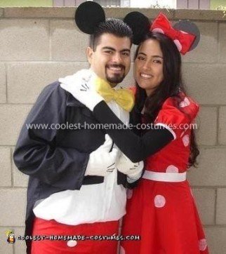 mickey and minnie couple costumes