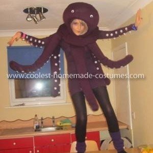 Coolest Homemade Octopus Costume