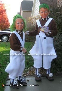 Coolest Oompa Loompa Costume for Brothers