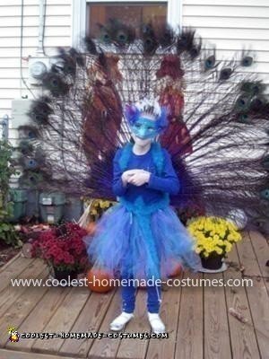 Awesome DIY Peacock Costume