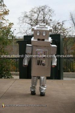 Cool Cardboard Robot Costume