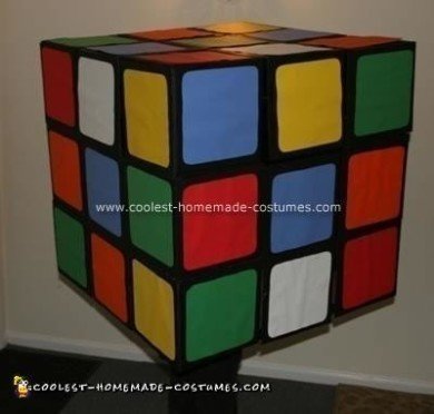 Coolest Homemade Rubiks Cube Costumes