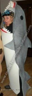 Coolest Shark Attack Costume