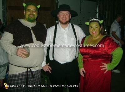 Coolest Shrek and Fiona Couple Costume