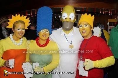 Coolest Simpsons Group Costume