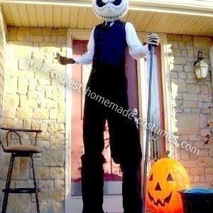 Amazing Jack Skellington Nightmare Before Christmas Costume