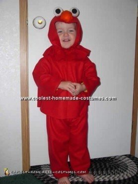 Cool Homemade Elmo Costume