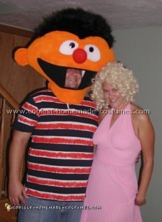 Coolest Homemade Bert And Ernie Costume