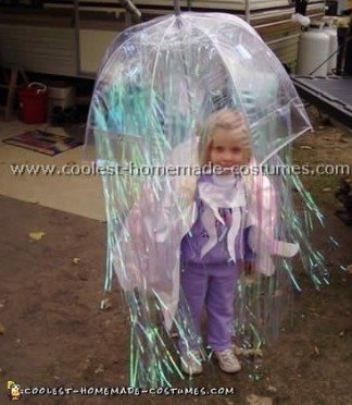 Coolest Iridescent DIY Jellyfish Costume for Halloween