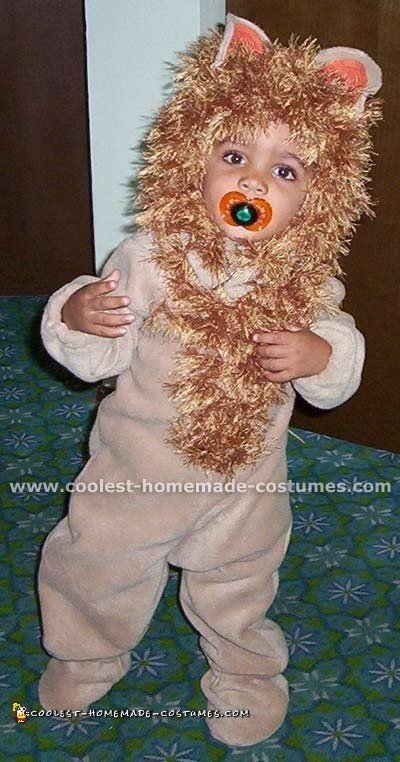 homemade lion halloween costume