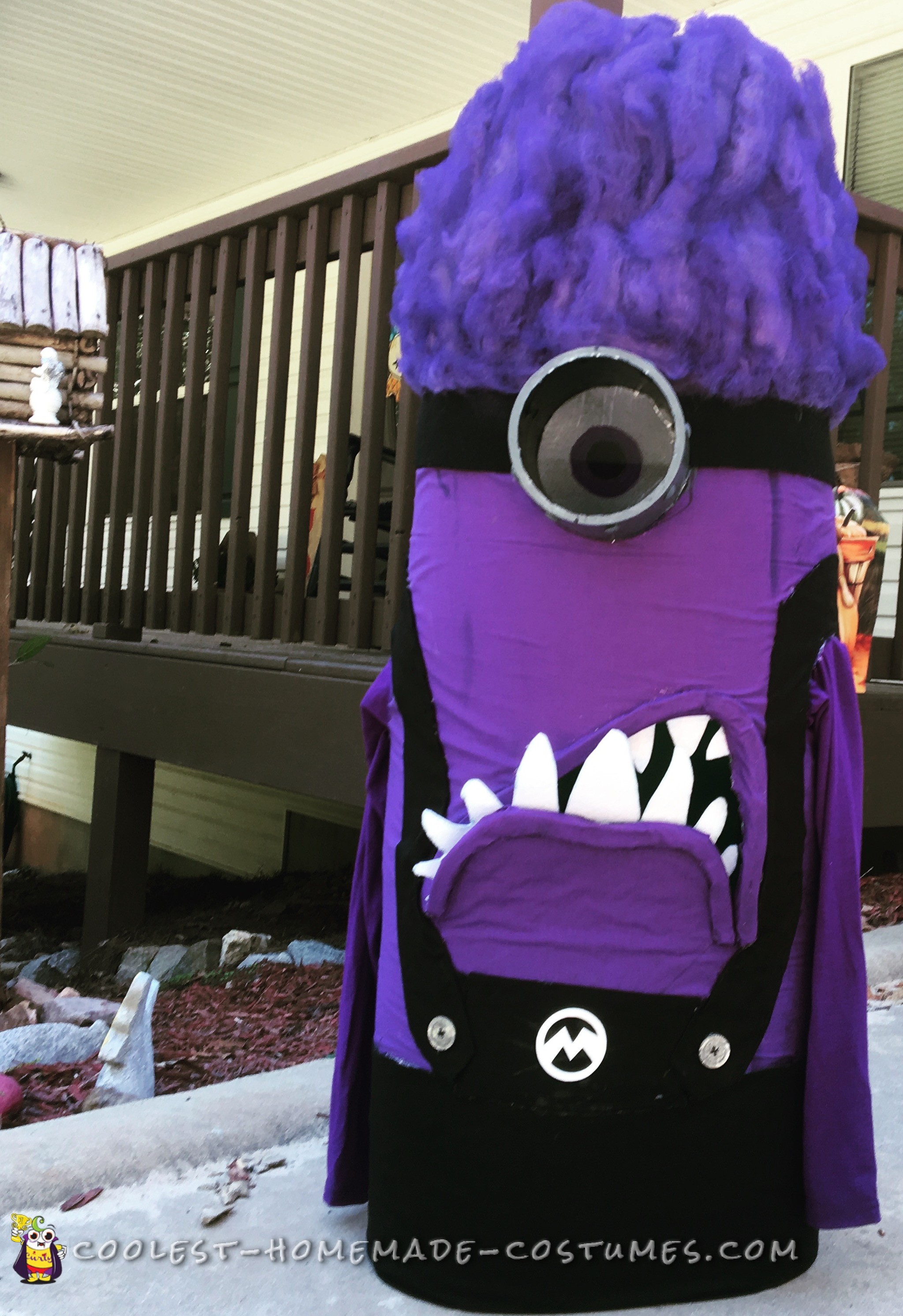 evil minion costume for kids